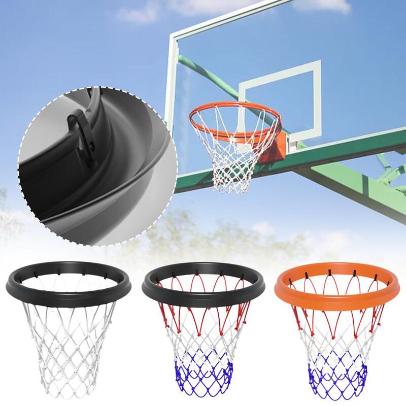 Marco de red de baloncesto portátil para interiores y exteriores, Red de baloncesto profesional extraíble, deportes de baloncesto, fácil de instalar