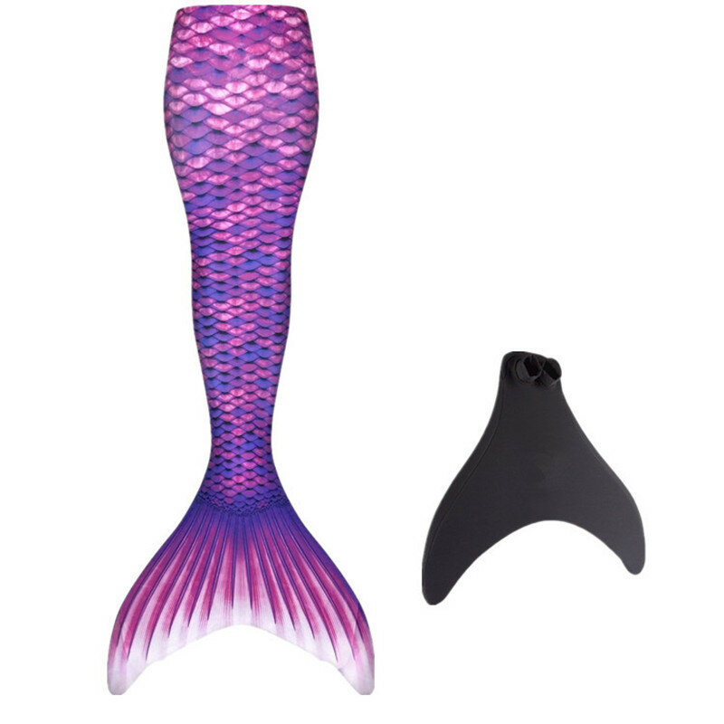 New Kids Adult Swimming Mermaid tail Girl Mom Cosplay Mermaid Costume Children Party Gift Fantasy Swimsuit With Monofin Fin