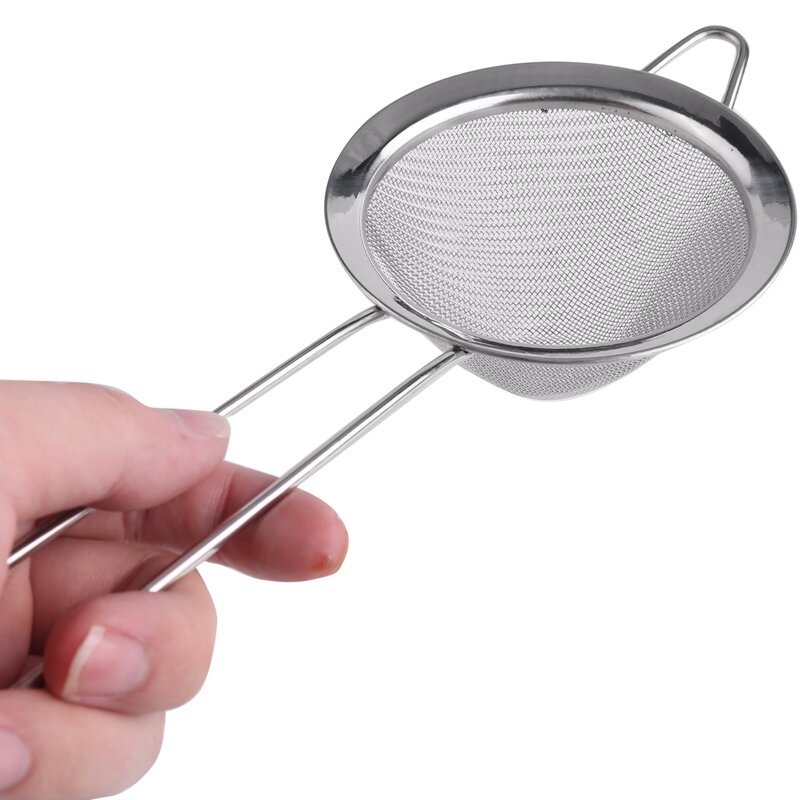 Cocktail Fine Strainer Stainless Steel Conical Mesh Strainer Professional Bar Tool