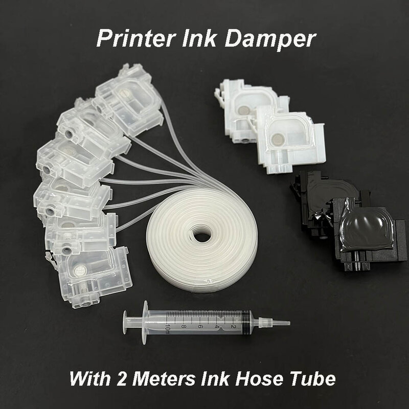 L800 DTF Printer Damper Dumper for Epson L801 L805 L810 L850 L1800 L1300 L1455 With 2M Hose Tube
