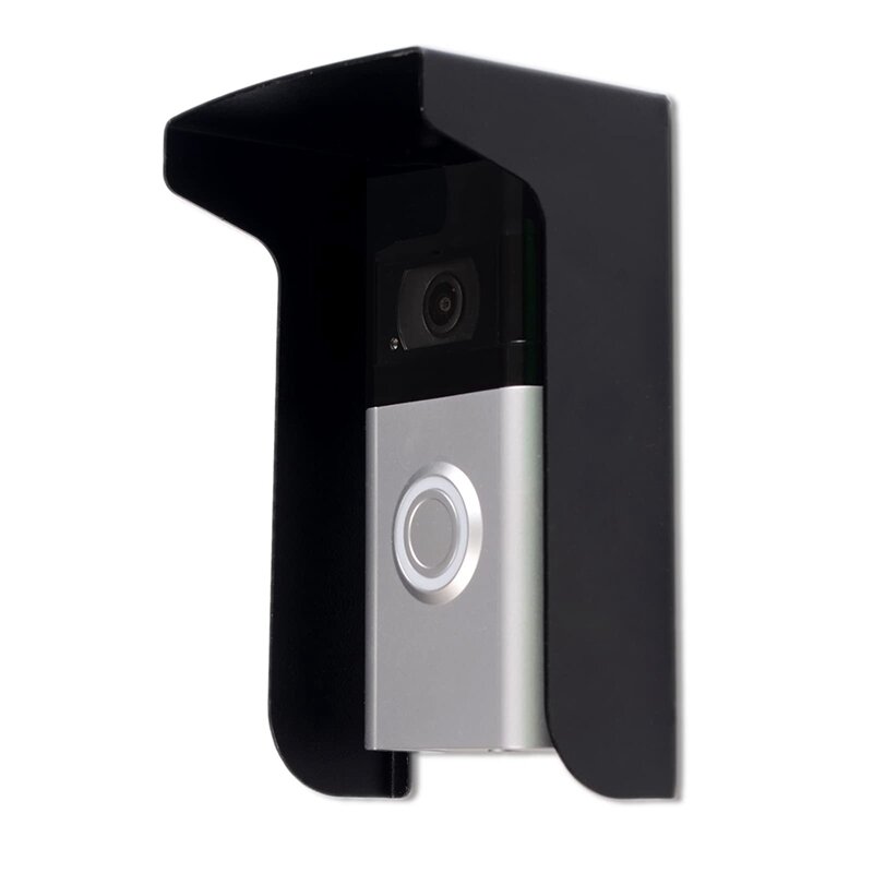 Doorbell Rain Cover Anti-Theft Doorbell Door Bracket Non-Drilling Mounting Bracket For Video Doorbell Cover Bracket