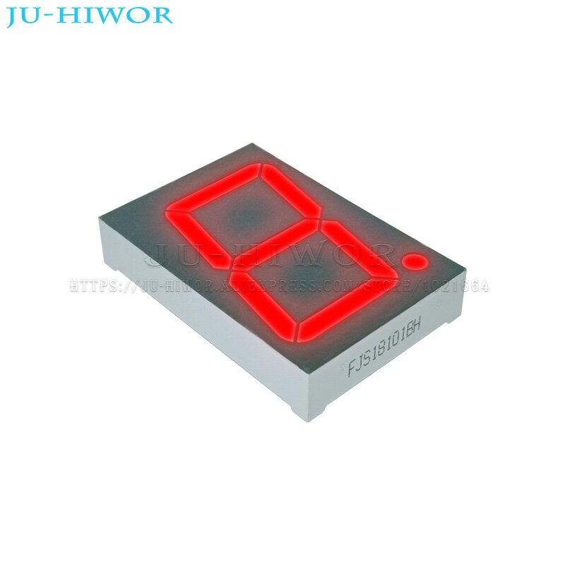 10pcs 1.8 Inch 10Pins 1 Digit Bit 7 Segment Red LED Digital Display Digitron 18101AH 18101BH Common Anode Cathode C-C C-A