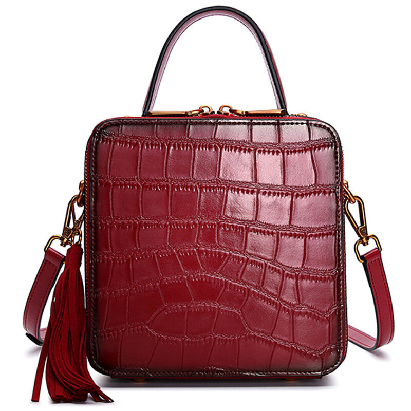Кожаная сумка для женщин, модная женская сумка 2022, мини сумка-мессенджер 3088