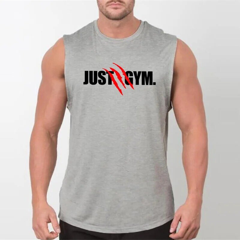 Muscleguys Brand Fashion Gyms Clothing Workout Sleeveless Shirt Tank Top Men Running Fitness Mens Sportwear Muscle Vest
