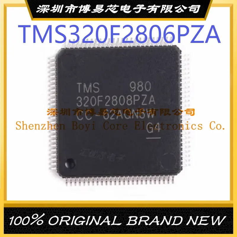 TMS320F2806PZA Paket LQFP-100 Chip IC Mikrokontroler Asli Baru