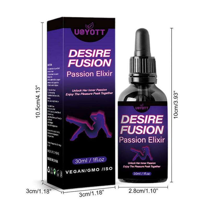 Desire Fusion Passion Care for Women, Melhore a Autoconfiança, Aumente a Atratividade, Inflame o Amor, Spark Body Care