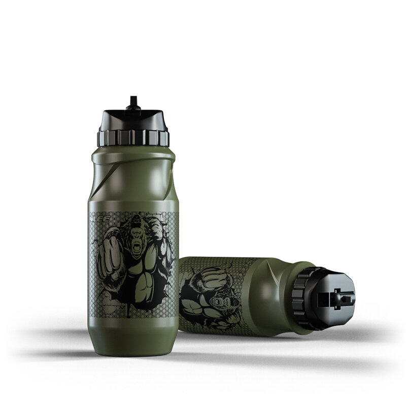 Botol air bersepeda nyaman sepeda gunung, botol air olahraga luar ruangan kebugaran