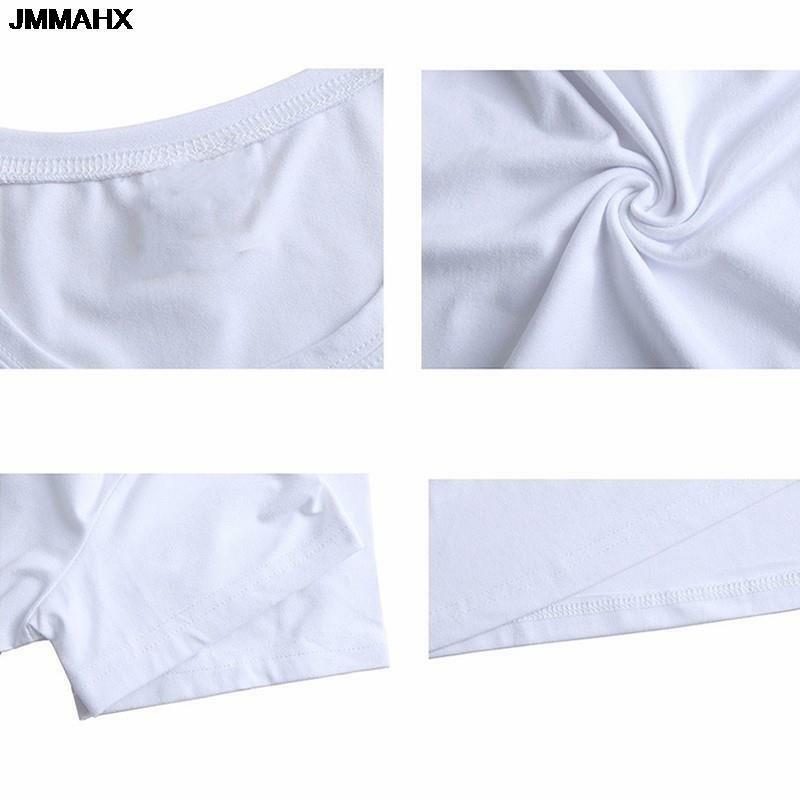 Customized Fashion Printing Men T Shirt Harajuku DIY Photo Logo Brand Tops Tees Unisex T-shirt Men's Clothes Casual White Tshirt