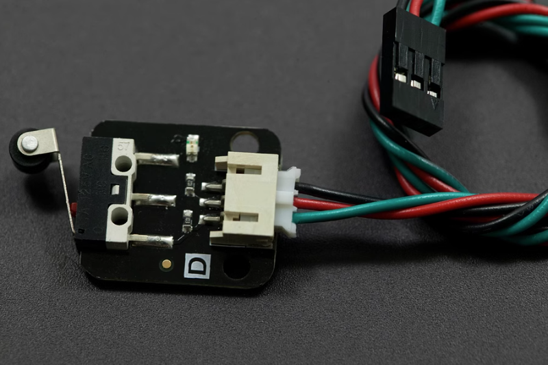 Sensor tabrakan gravitasi sakelar batas elektronik kiri cocok dengan mikro Arduino: bit