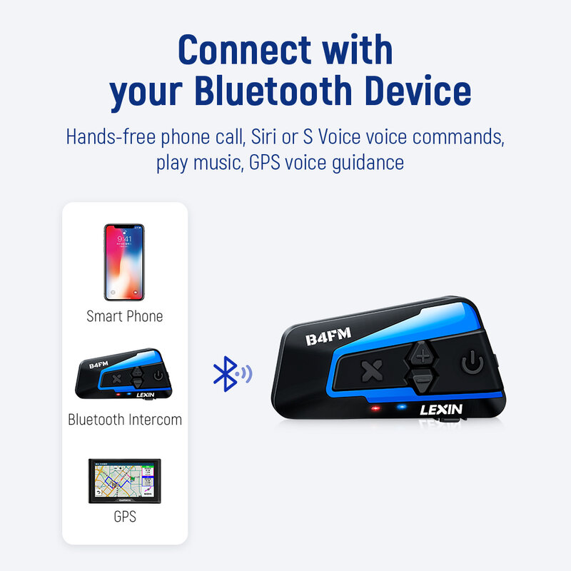 Lexin B4FM-X Xe Máy Liên Lạc Nội Bộ 1600M Bluetooth Mũ Bảo Hiểm Tai Nghe Moto Không Dây Liên Lạc Nội Bộ Hệ Thống Thông Tin Liên Lạc IPX67 Chống Thấm Nước