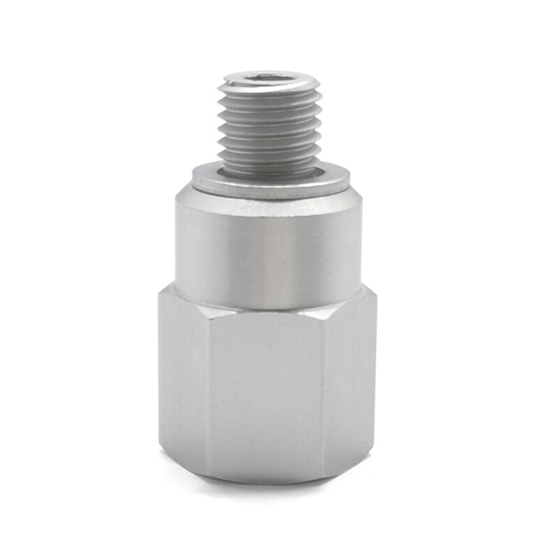 Aluminum Engine Cooling Temperature Sensor Adapter for LS Engine Exchange, M12*1.5 to 1/8NPT Fittings
