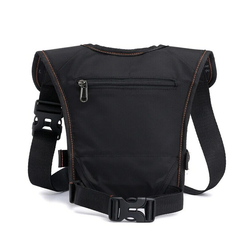 メンズナイロン防水バッグ,ハイキングやモーターサイクル用の調節可能なベルトバッグ