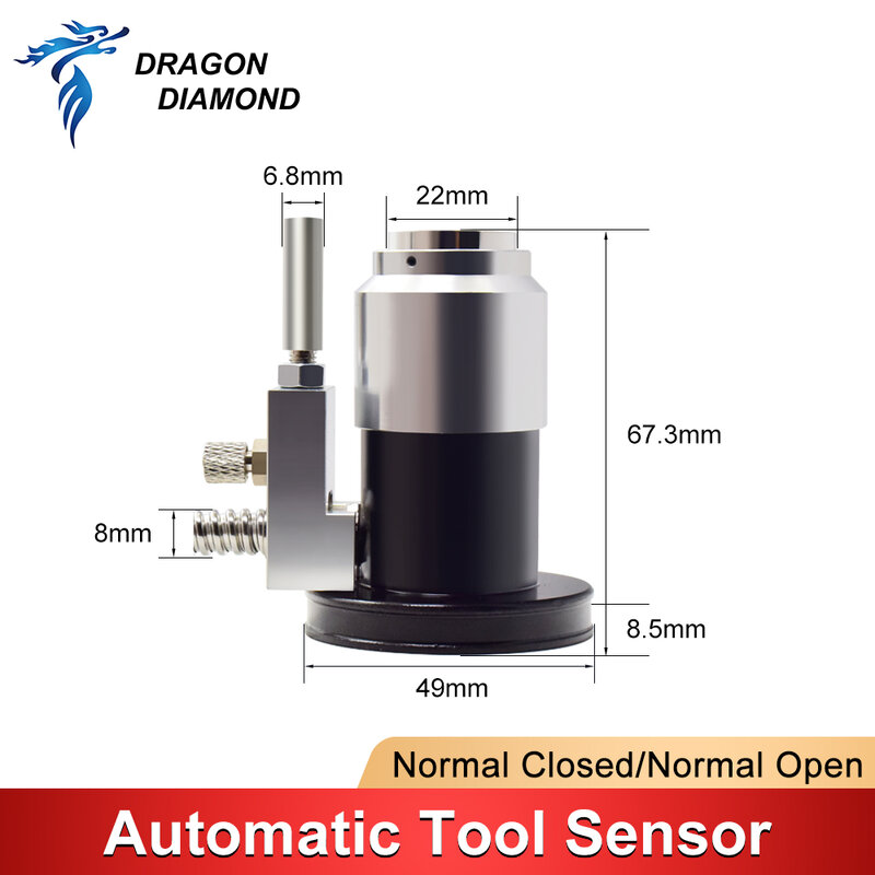 Automatic Tool Sensor Z Axis Probe Sensor 4 Wires For CNC Router Milling Engraving Machine Touch Press Setting Gauge Accessory