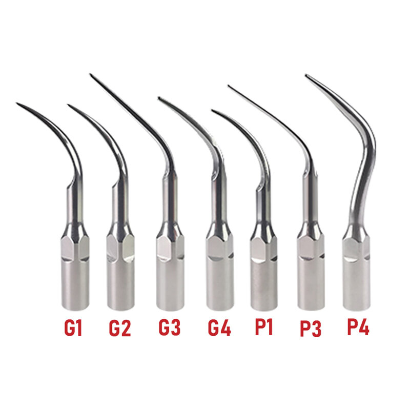 5 buah Scaler gigi ultrasonik ujung endodontik cocok untuk SATELEC woodpeker EMS DTE Scaling Handpiece Dentista dokter gigi