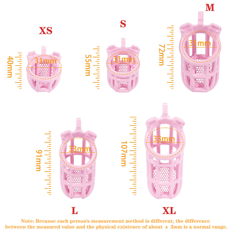 Розовая Кобра, Женская клетка целомудрия, сильный и Искусственный Мужской 3D КЛЕТКА на пенис с 4 кольцами, фотоблокировка, игрушки для взрослых