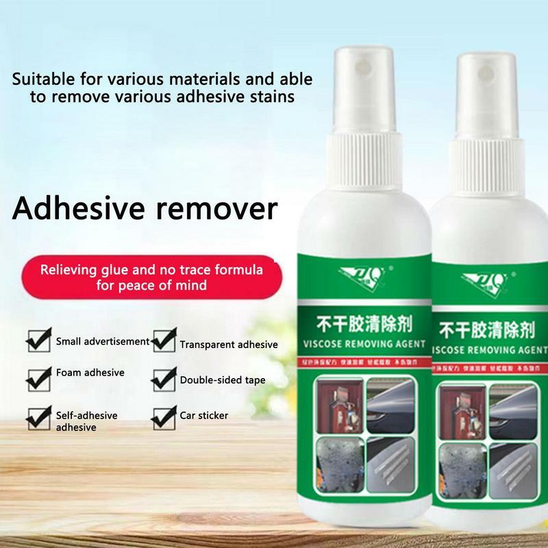 Portátil adesivo limpador líquido Spray para automóveis, adesivo removedor, removedor de mancha, adesivo levantador, 100ml