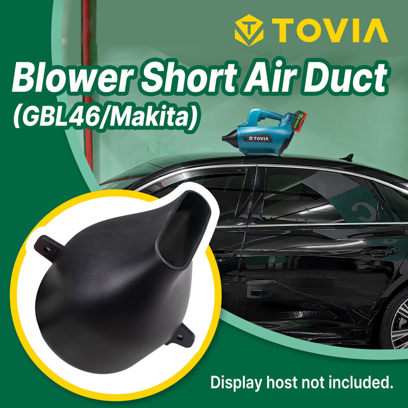 Ventilador de folha curto do bocal, adequado para uso doméstico e automóvel, T TOVIA/Makita Leaf Blower, acessórios
