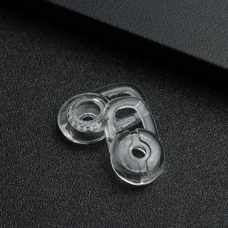 Przyjazne dla środowiska słuchawki pokrowce na słuchawki elastyczne nauszniki wkładki douszne miękkie silikonowe poduszki na uszy douszne