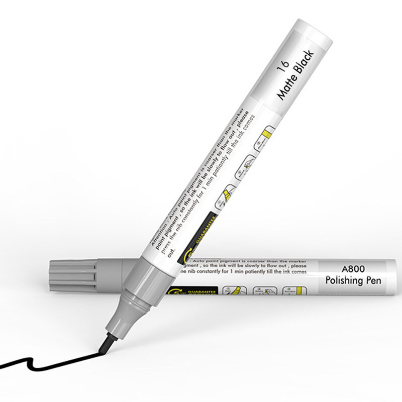 2pcs Car Paint Scratch Remover Pen Polishing Pen Waterproof Auto Paint Refurbishment Repair Touch-Up Pens Fill Paint Pen