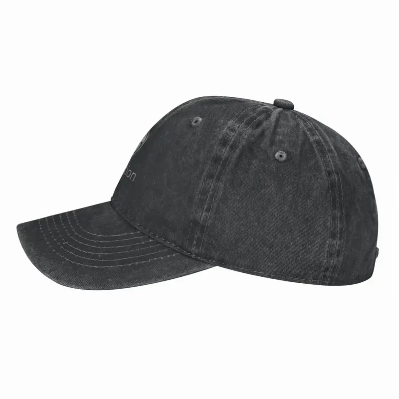 GE Aviation topi koboi pria wanita, topi Cosplay mewah warna abu-abu untuk pria dan wanita