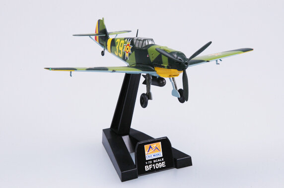 Easymodel 37285 1/72 BF-109E BF109 roman Fighter Bomber assemblato finito Military Static Plastic Model Collection o Gift