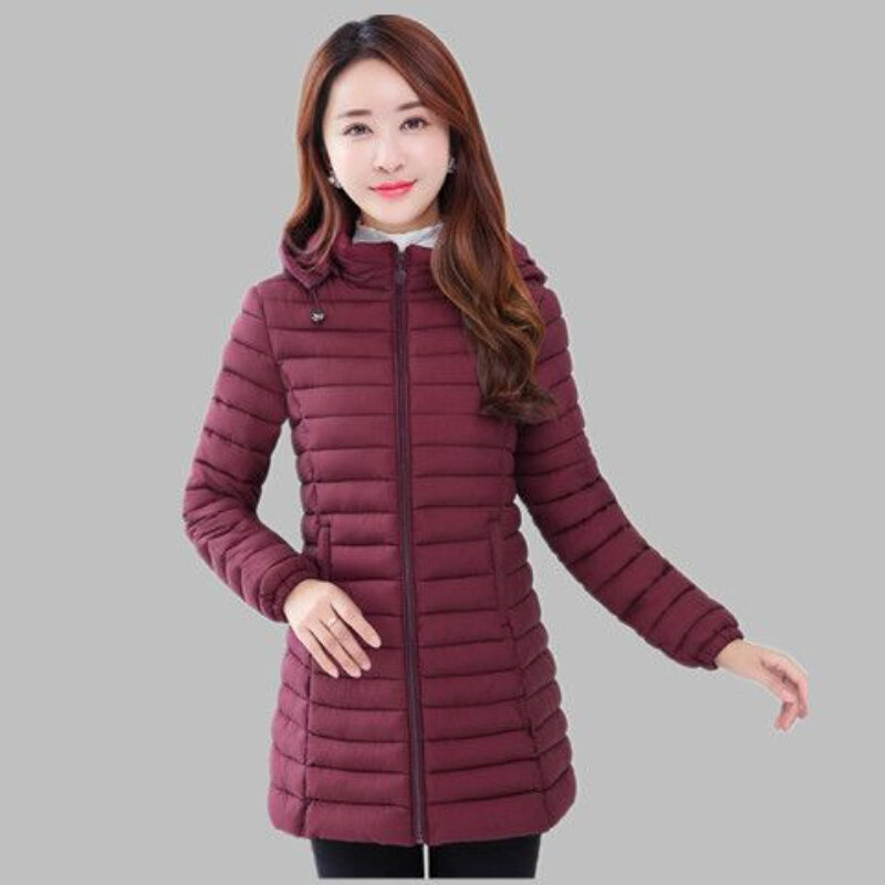 Женская куртка, парка, ультратонкое пуховое хлопковое пальто, Осень-зима 2023, облегающая короткая теплая женская верхняя одежда с капюшоном