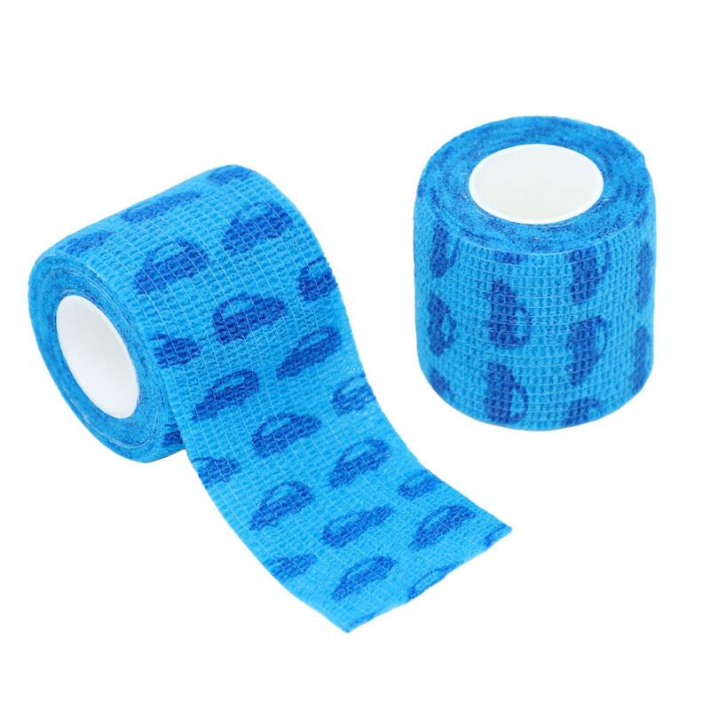 Bandagem auto-adesiva, suprimentos de primeiros socorros não tecidos, forte, 5