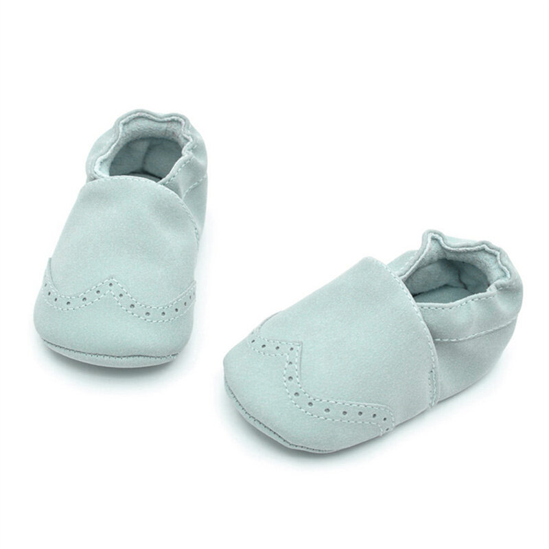 Dziecko wysokiej jakości buty ze skóry nubukowej niemowlę maluch dziewczynka chłopiec mokasyny miękkie buty noworodek pierwszy spacer