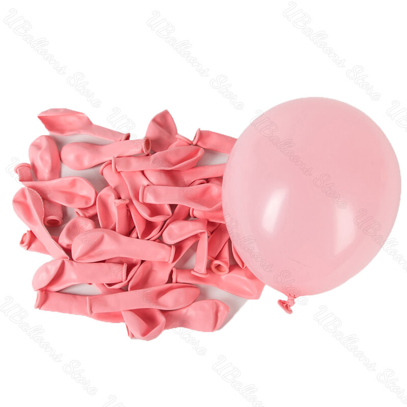 Globos de látex rosa claro para cumpleaños, 10/20/30 piezas, 5/10/12 pulgadas, Maca, rosa, pastel, boda, Baby Shower, Dec