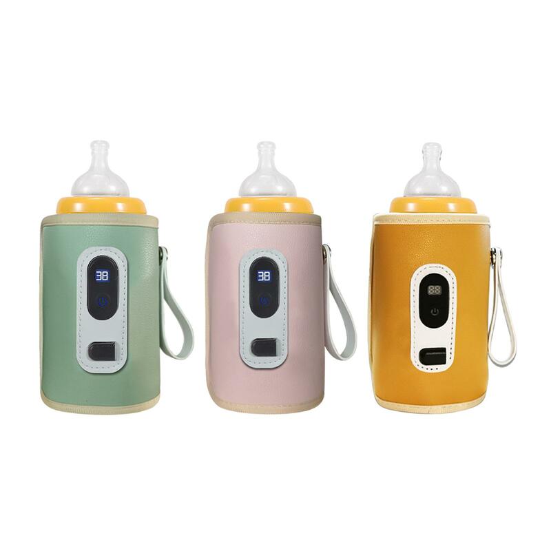 Baby Bottle Warmer Constant Temperature Temperature Adjustment Car Travel Bottle Warmer for Picnic Daily Use Nursing Shopping