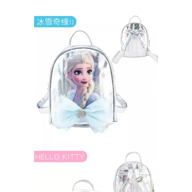 Школьный портфель Disney New Frozen для студентов, легкий и вместительный водонепроницаемый рюкзак для мужчин и женщин с мультипликационным рисунком