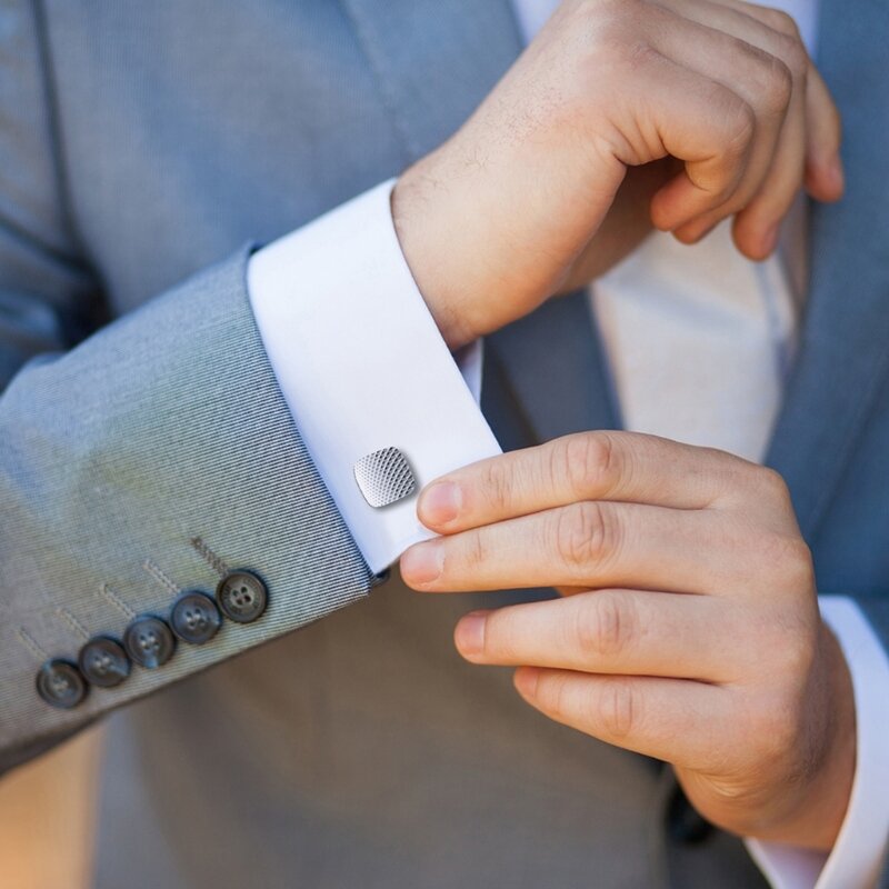 Men's Cufflinks For Business Meetings Uniform Suit Accessory Cuff Links