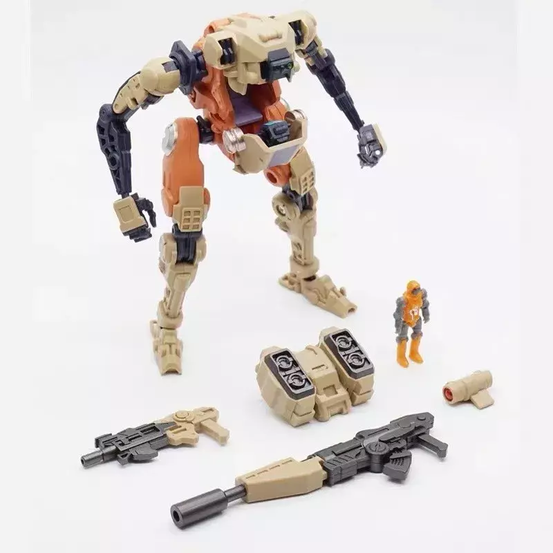 Mainan anak laki-laki Model figur Mecha hadiah Model Robot bergerak bulan Stygian Armor bertenaga jiwa penempaan untuk koleksi