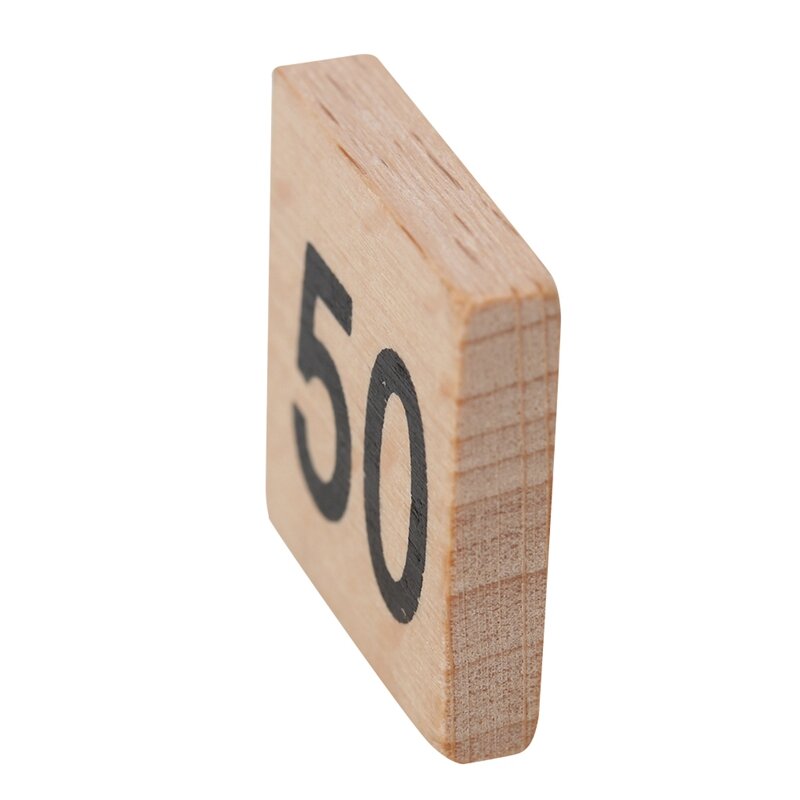 Hölzernes Montessori-Hundertbrett, Mathe-Spielzeug für 1 bis 100 aufeinanderfolgende Zahlen