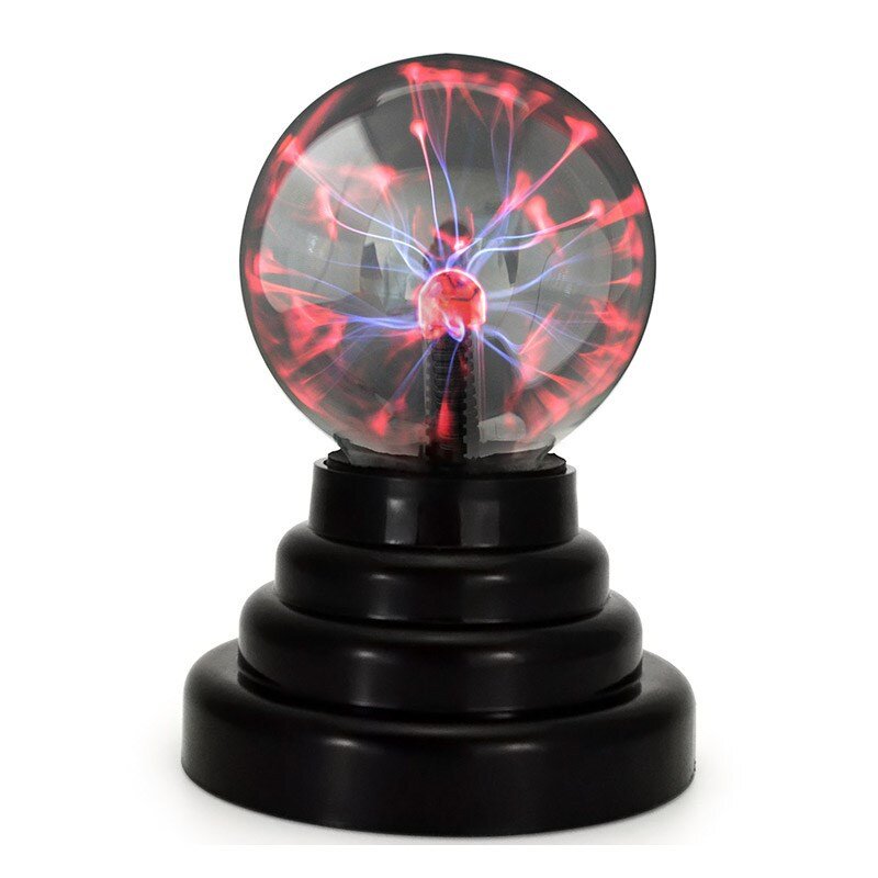 Moonlux-usb plasma bola com relâmpago, luz mágica, lâmpada de cristal, para laptop, desktop