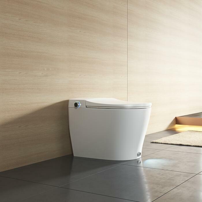 DB80 Groothandel Elektrische Smart Badkamer Keramische Toiletten China Sanitair Een Stuk Wc