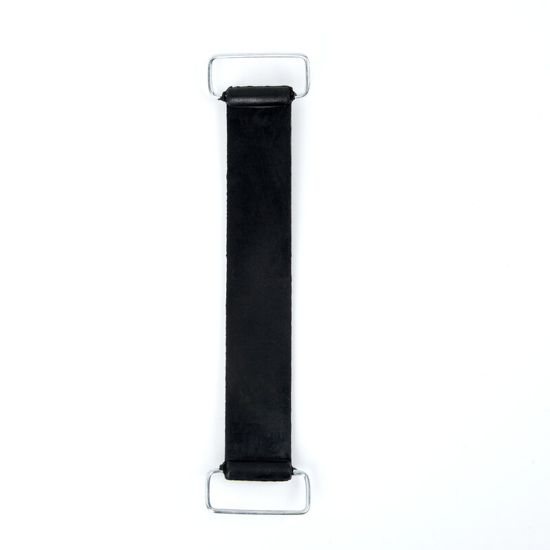 耐久性のあるラバーストラップベルトホルダー、スクーター用バッテリー交換、実用的で便利、黒、18-23cm、1個