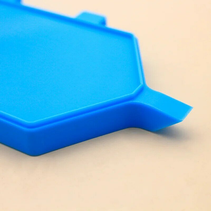 DIY Diamond Painting Tool Hanging Pen Drill Tray Large Sharp Mouth Plate Multifunctional White Blue Plate