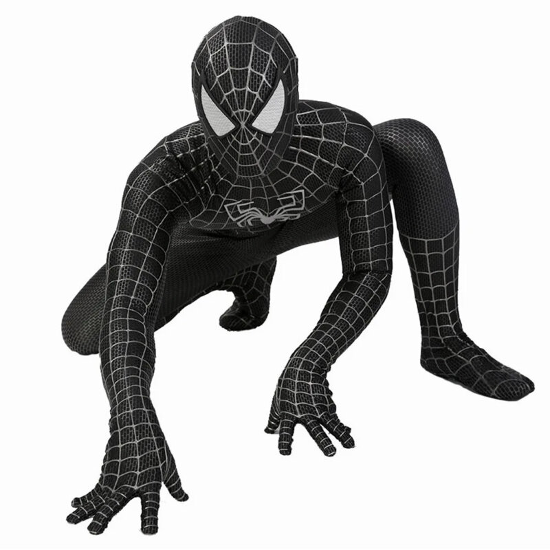 Symbiont Raimi Spiderman Costume Cosplay Bodysuit 3D Printed Spandex Superhero Zentai Jumpsuit Halloween Costume BodySuit Adult