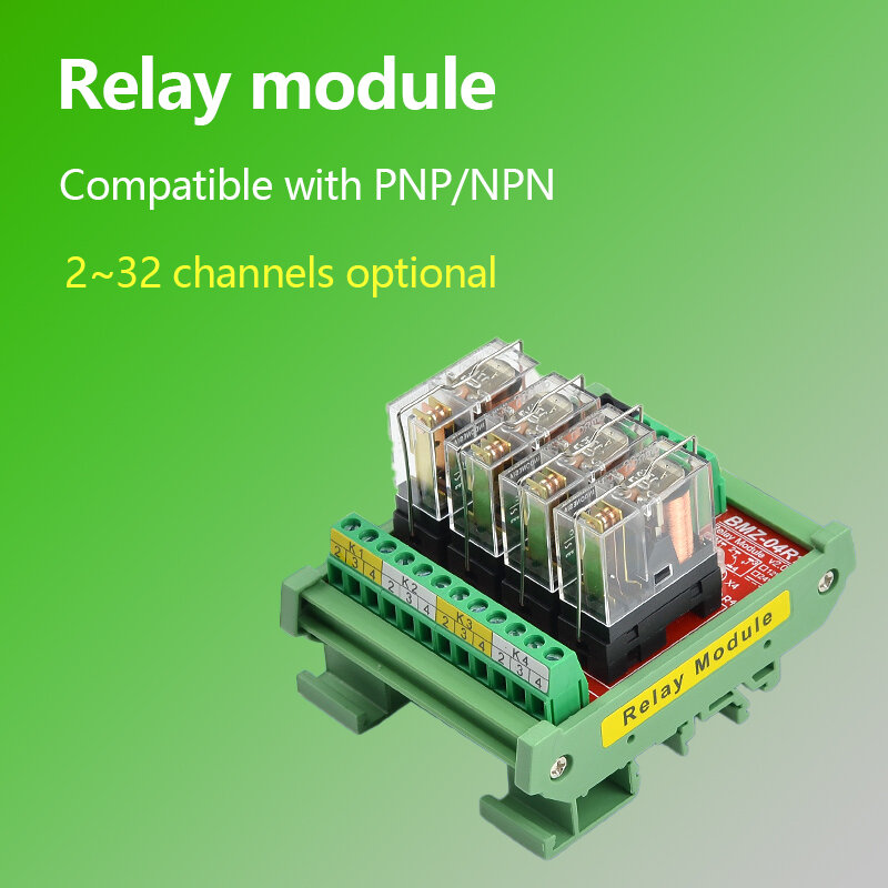 G2R-1 마이크로컨트롤러 PLC 신호 절연 증폭기 보드 릴레이 모듈, 1NO1NC DC12/24V 입력, 8/10 채널/웨이