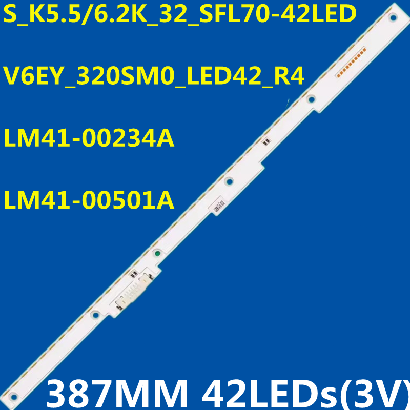 LED Backlight Strip For V6EY_320SM0_LED42_R4 BN96-43359A BN96-39515A BN96-39513A UE32K5500 UE32K5600 UE32M5500AU UE32M5502