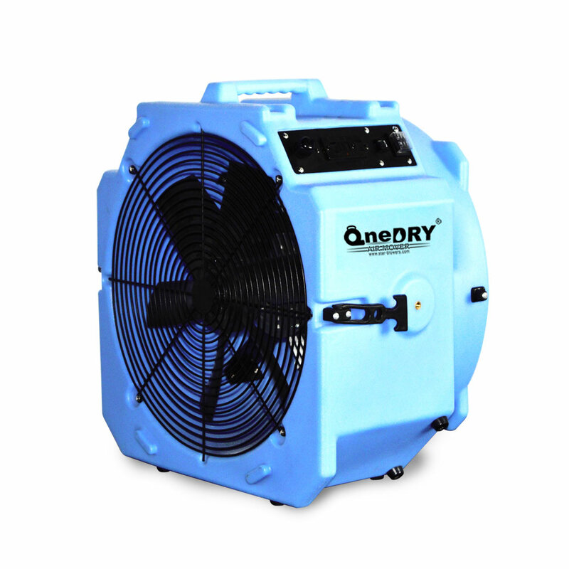 High quality Stackable axial air mover pro floor carpet dryer blower for  water damage resteration
