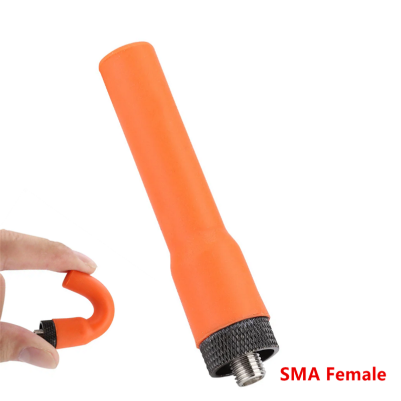 Orange SF-20 SMA Female soft frequency mobile radio short antenna anti-collision
