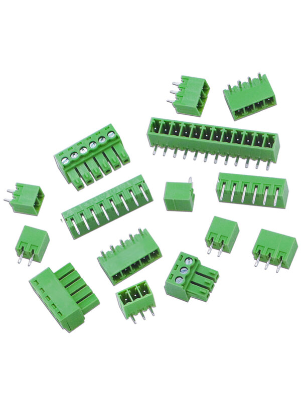 KF2EDG 3.81MM-2P/3/4/5/6/7/8/9/10/11/12P plug-in connector PCB wiring terminal straight/bent pin+socket