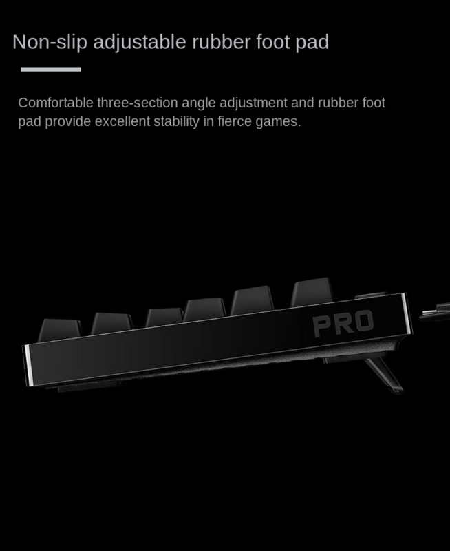 G Pro X-Clavier mécanique filaire USB 87 prédire, original, jeu, étanche, poignées, câble amovible