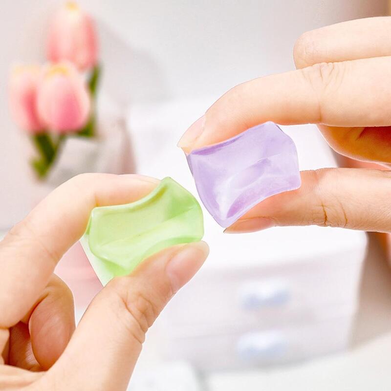 Mochi Ice Block Stress Ball Toy Mini Toys Kawaii Transparent Cube Ice Block Stress Ball Fidget Toy For Kids Squeeze Toy R4L4