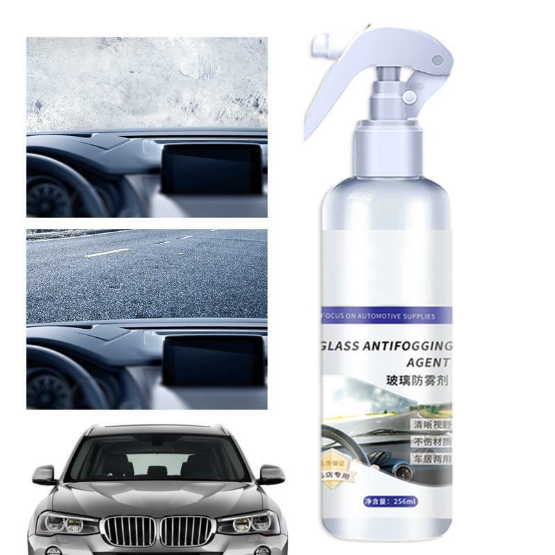 Nettoyant anti-buée pour pare-brise de voiture, agent anti-pluie, revêtement hydrophobe, verre, 256ml