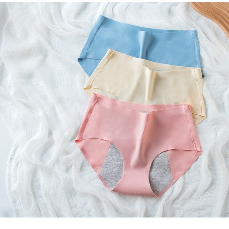 Soft Texture Warm Women's Underwear Plus Size Medium High Waist Seamless Women's Panties