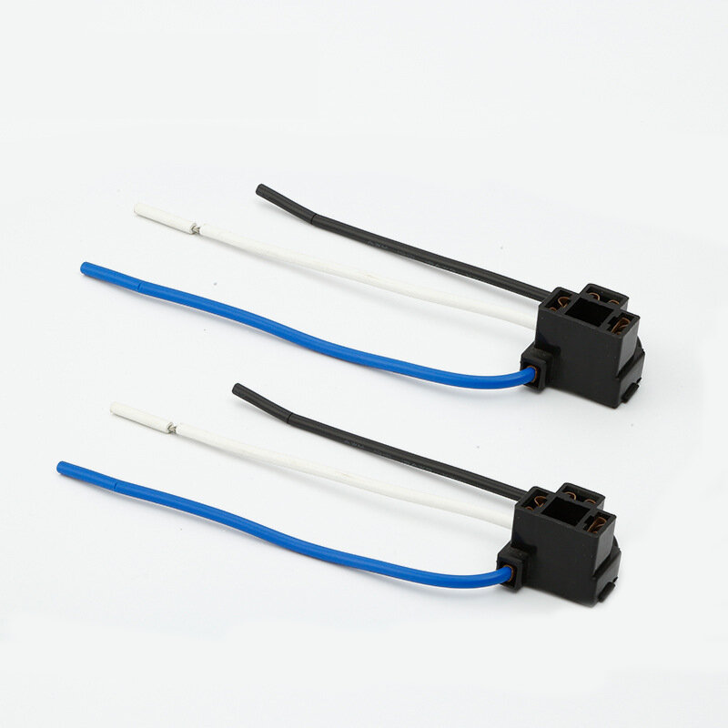 2Pc H4 HB472 472 Headlight Socket Adapter Headlight Conversion Harness Wire Fog Lamp Bulb Socket Plug Car Cable Goods