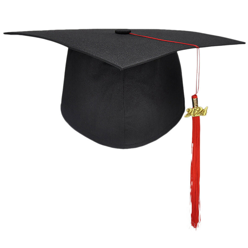 Cappello accademico Academy Souvenir Caps decorazione forniture Cosplay scuola pendente ornamento scapolo copricapo frangia cappello di laurea